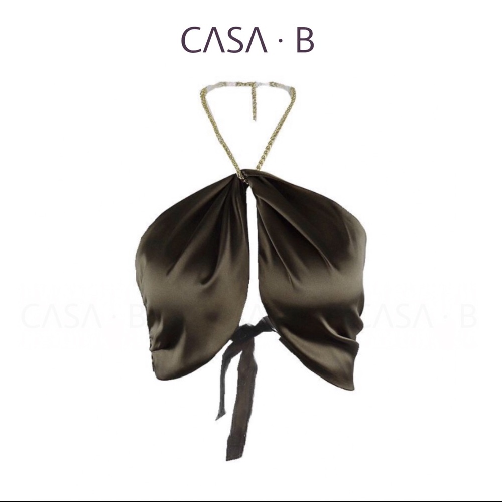 5⭐️ CASA B| Serena Chain Halter Top🔥 - Picture 2 of 4